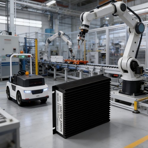 Compact DC-DC Power Modules Enable Efficient Design in Warehouse Robotics
