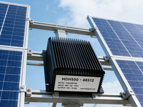 500W Isolated IP65 DC-DC Converter (48V to 12V) for Solar PV & Energy Storage Systems