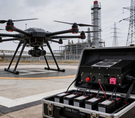 Efficient 6000W High-Voltage DC-DC Solution for Industrial Drone Ground Charging Stations