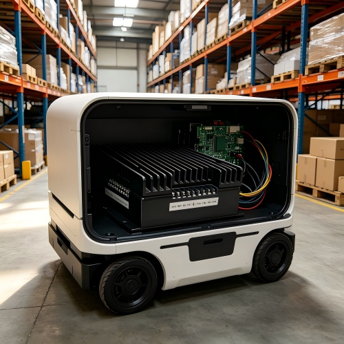 Autonomous Logistics Vehicles Depend on Stable DC-DC Power Architecture