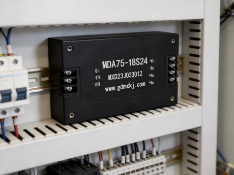 MDA75-18S24: 75W Isolated DC-DC Converter for Industrial Automation Power Supply