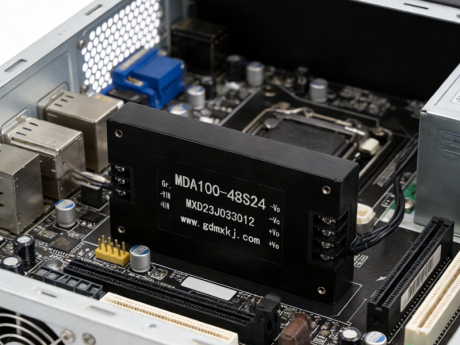 100W 48V to 24V Isolated Waterproof DC-DC Power Supply for Industrial Computers