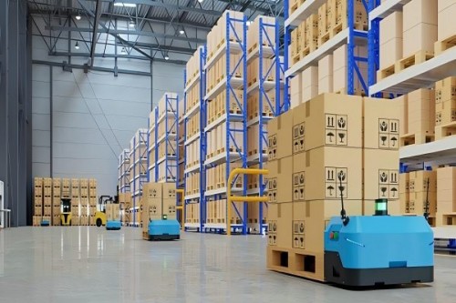 Stable Wireless Communication Power Supply Improves Coordination in Warehouse Robots