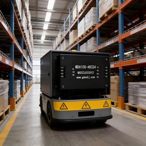 AGV Power Systems: Why Onboard DC-DC Conversion Keeps Warehouse Operations Running?